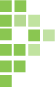 Green decorative pixel design